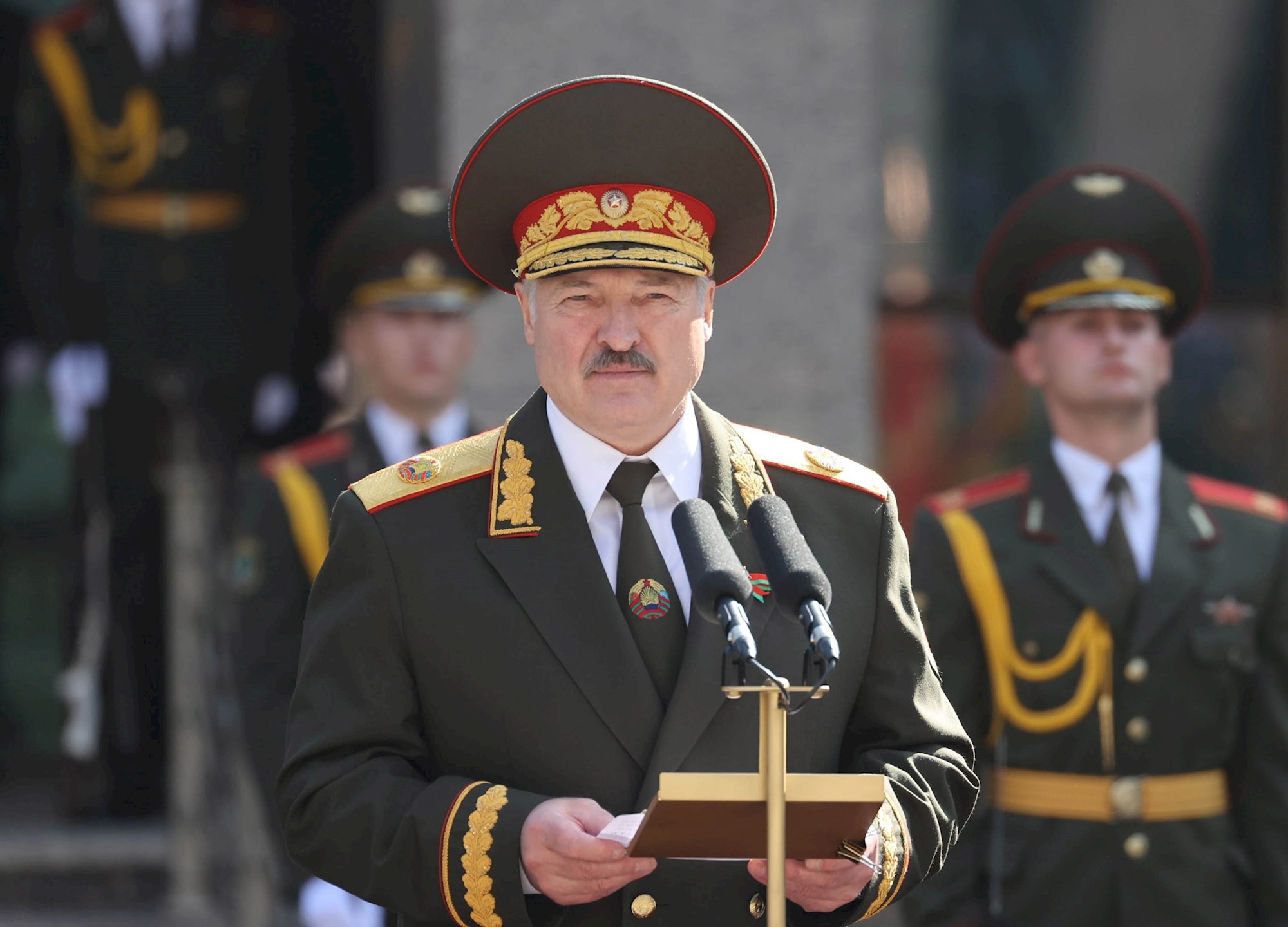 Lukashenko acusó a Alemania de “nazismo” tras sanciones contra Bielorrusia