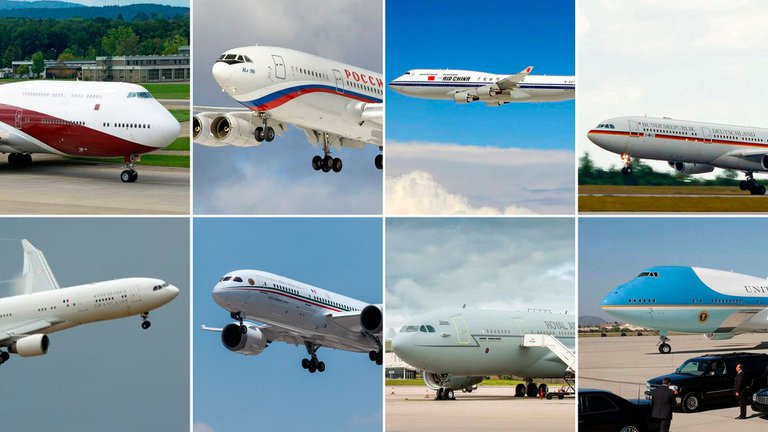 Datos y curiosidades de los 8 aviones presidenciales más impactantes del mundo (FOTOS)