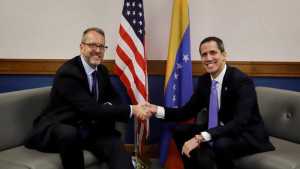 Story se reunió con Guaidó en la visita a Caracas de la delegación estadounidense