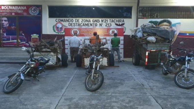 Desmantelan la banda delictiva “El Gordo” en Táchira; robaban y comercializaban “material estratégico”