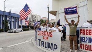 Cubanos que votaron por Trump quieren cuatro años más de presión al régimen de Díaz-Canel