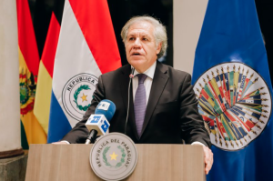 Almagro saludó la designación de Sagasti como presidente interino de Perú