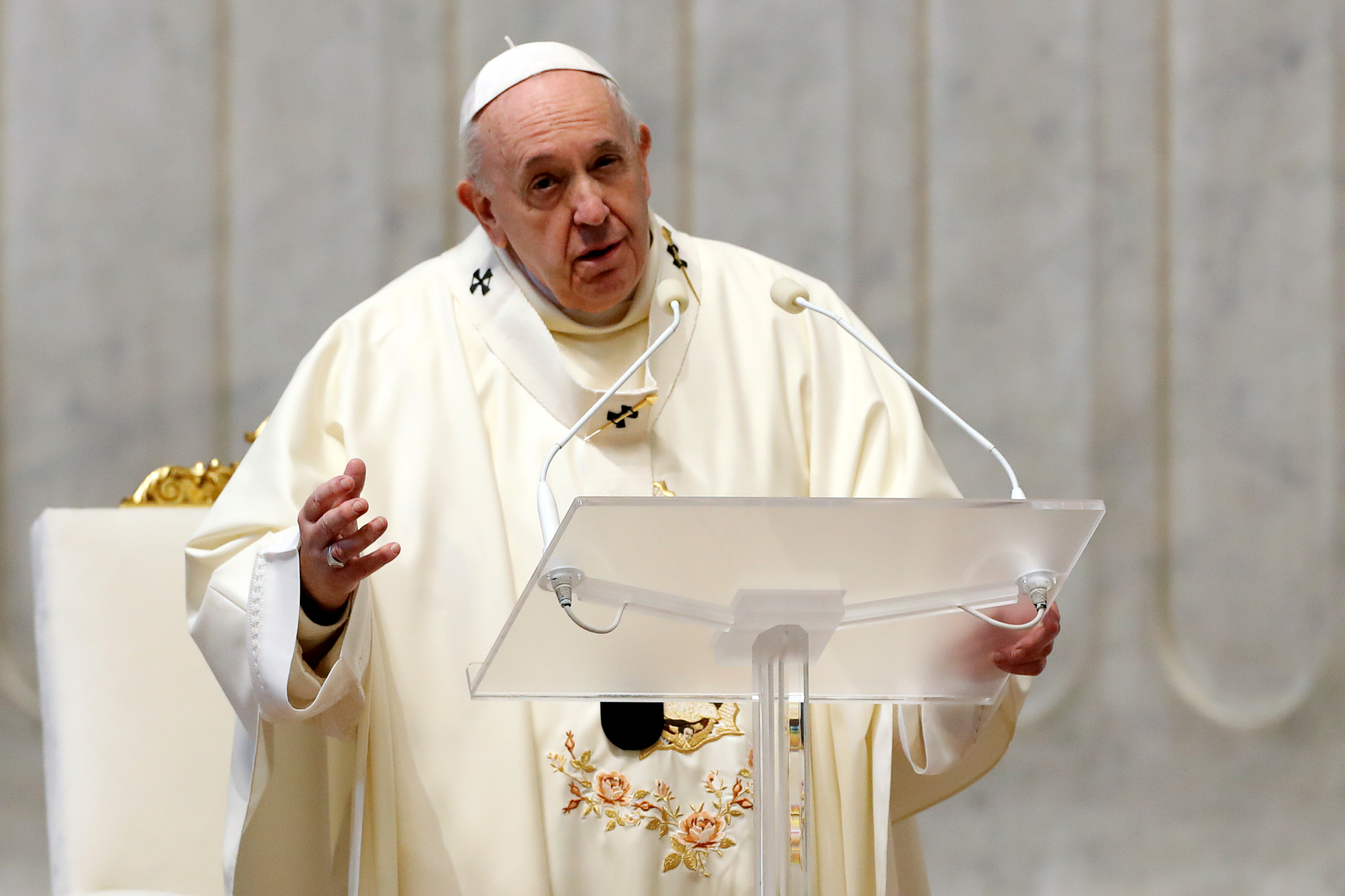 El papa Francisco pide proteger los valores democráticos en EEUU tras asalto