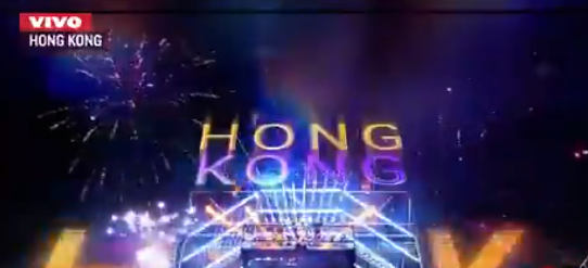 Con luces en rascacielos y un evento único, Hong Kong dio la bienvenida al nuevo año #2021 (VIDEO)