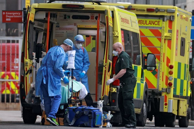 Hospitales de Londres, al borde de la saturación y en situación de “incidente mayor”