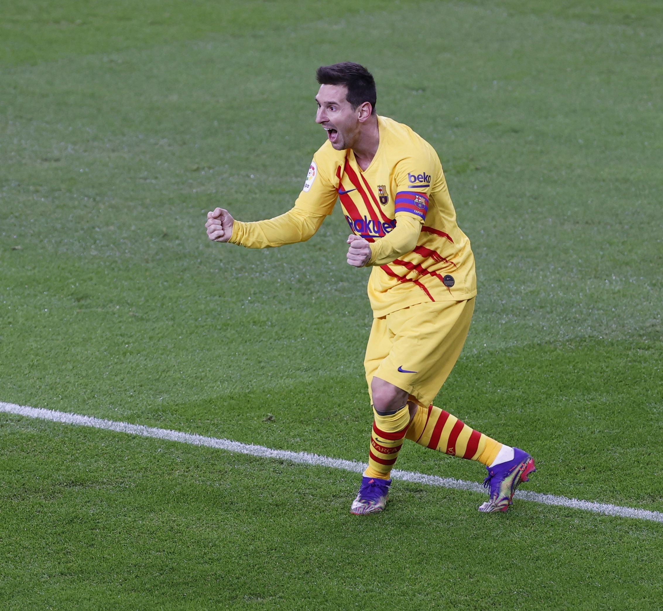 La FOTO del regreso de Leo Messi con el Barcelona que se volvió viral: “1 vs 5”
