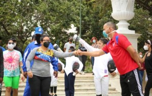 En el paseo Los Próceres el régimen realiza la toma deportiva y cultural, olvidándose de cuidar el valor histórico