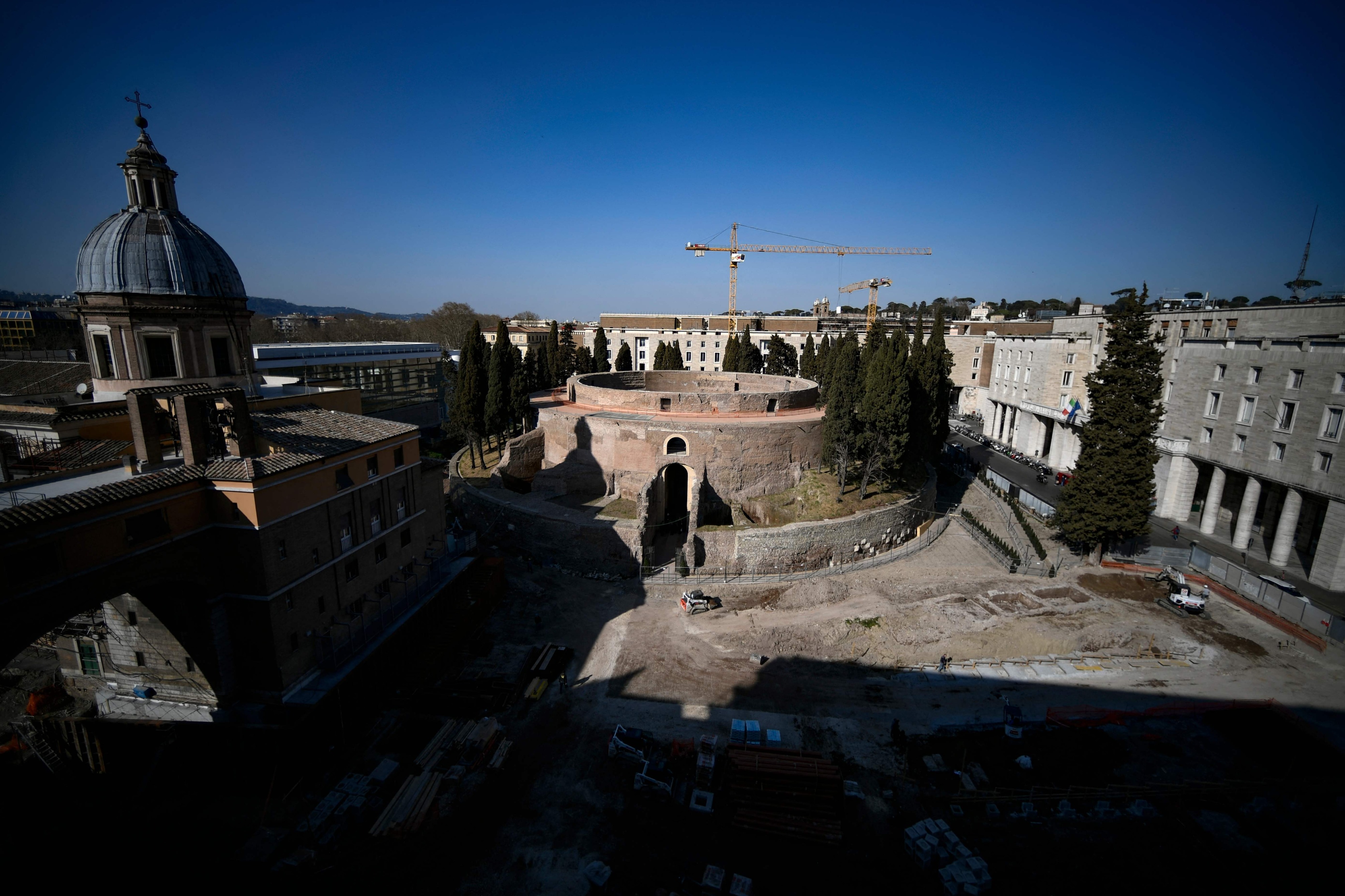 Roma reabre el colosal Mausoleo del emperador Augusto después de 14 años