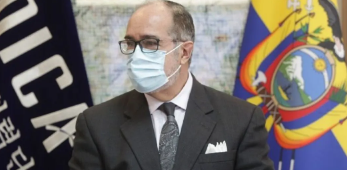 Renuncia el ministro de Salud de Ecuador tras 19 días en el cargo