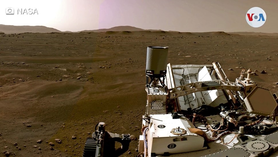 El paisaje marciano captado por el robot Perseverance (Video)