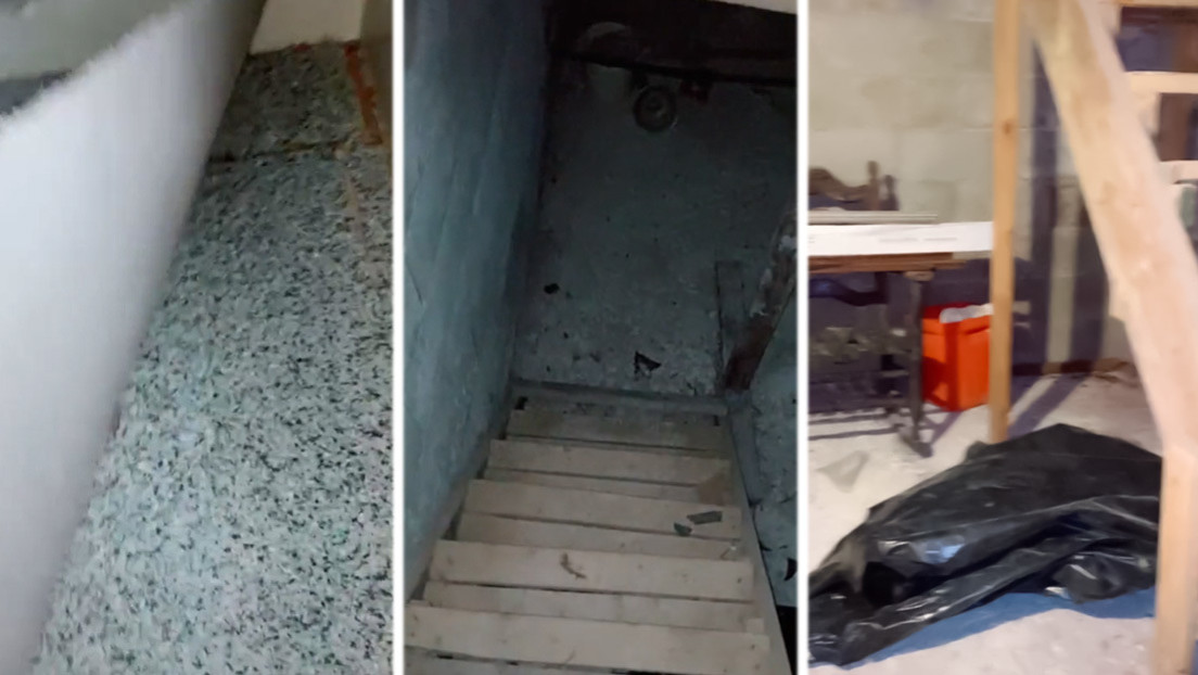 ¡Insólito! Descubrió un sótano secreto en su casa al levantar una vieja alfombra (Videos)