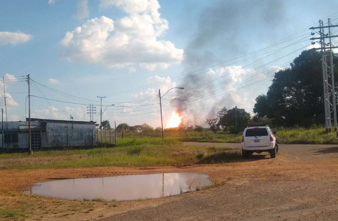 Pdvsa retomó producción de crudo liviano tras colocar baipases a gasoducto dañado