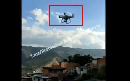 Banda de la Cota 905 utiliza drones para monitorear la zona (VIDEO)