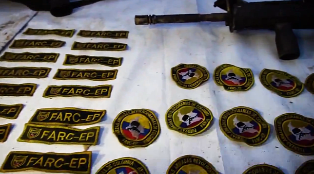 Insignias de las Farc destacan en el material incautado por Ceofanb en Apure (Video)