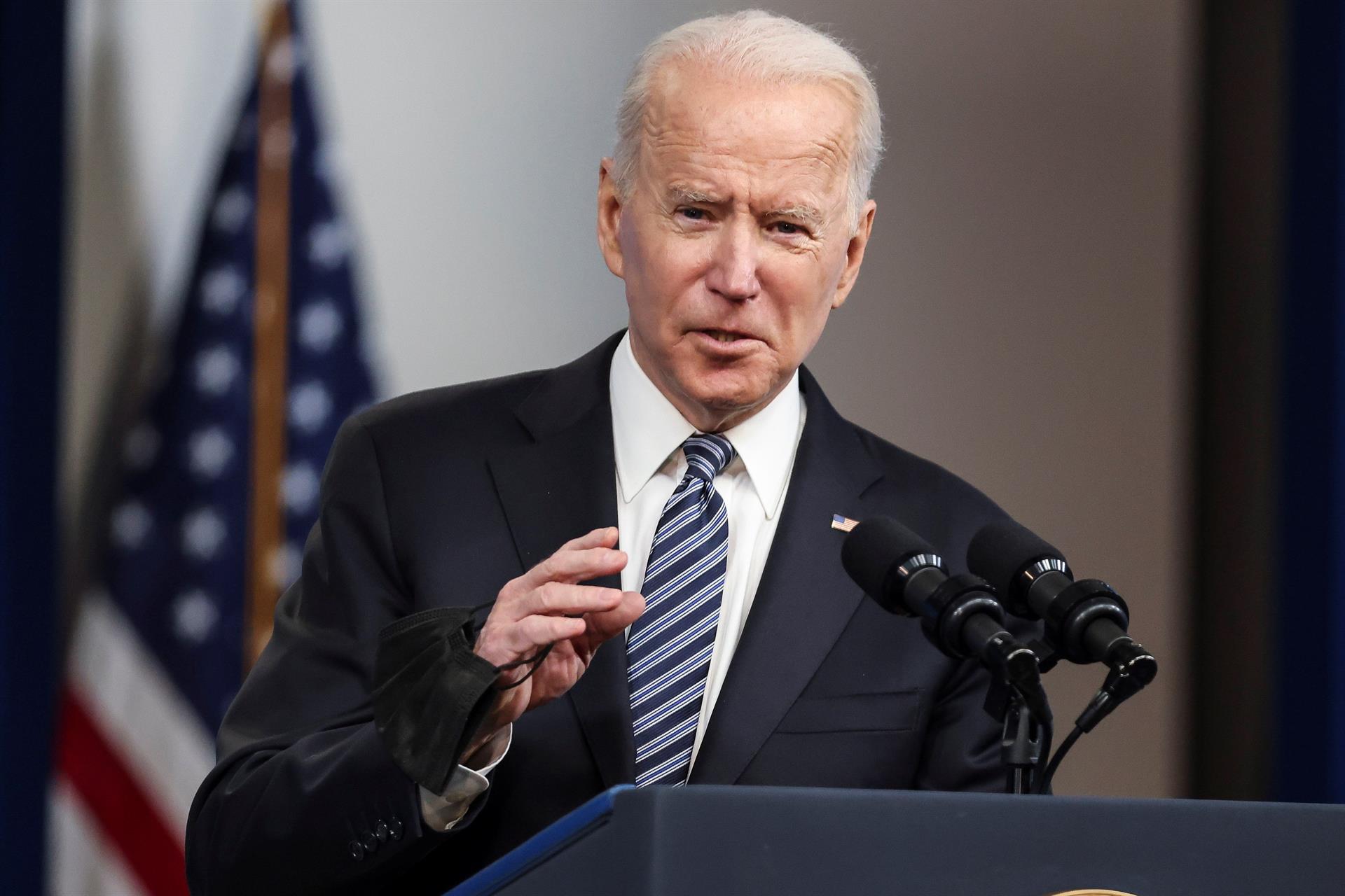 Biden afirma que el ataque a los oleoductos provino de Rusia