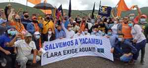 Guillermo Palacios: Delegada de la AN exige culminación de la represa Yacambú Quibor en Lara