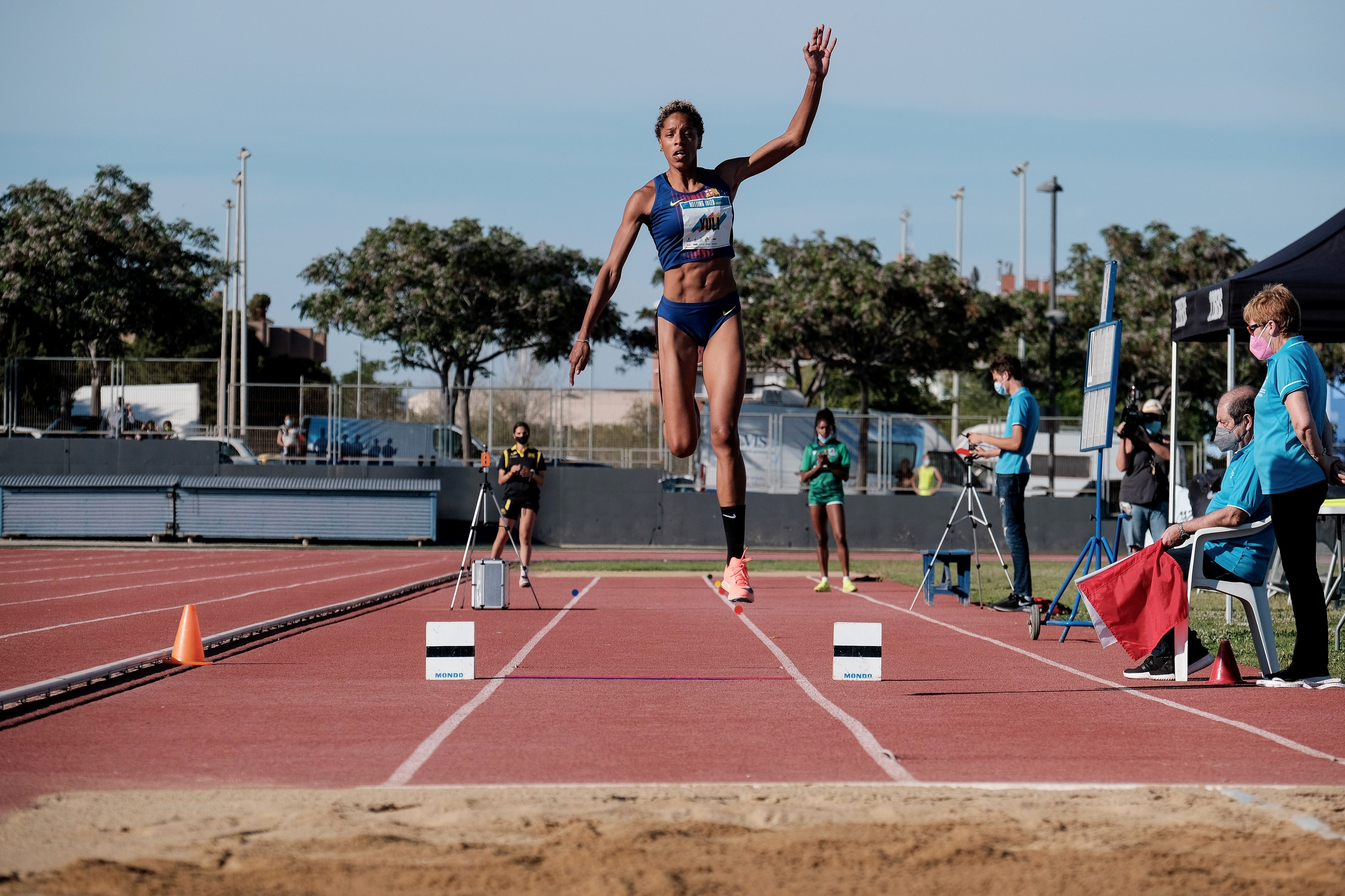 ¡Orgullo! Yulimar Rojas rozó una marca mundial en triple salto al aire libre