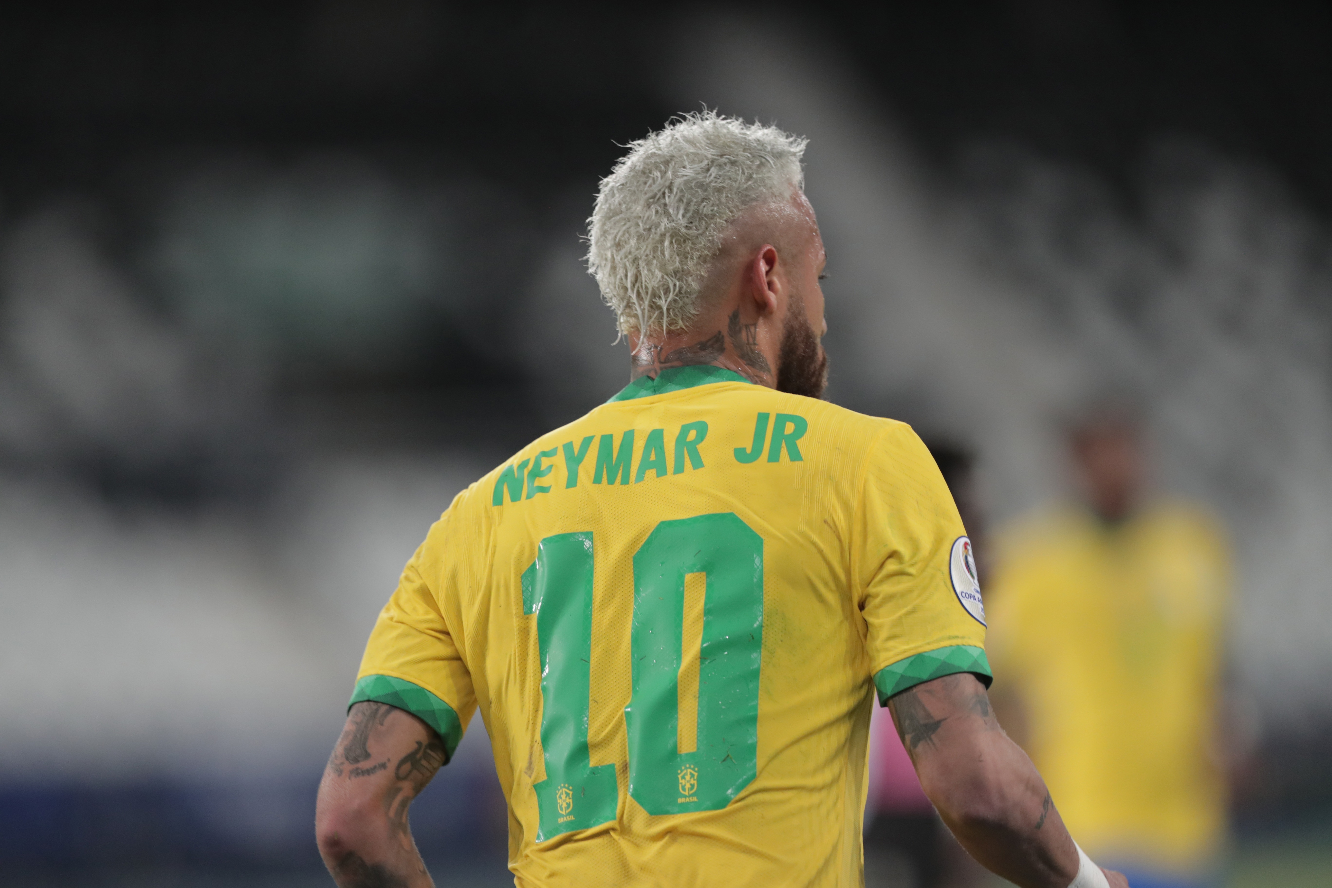 Neymar también criticó el mal estado del césped en la Copa América