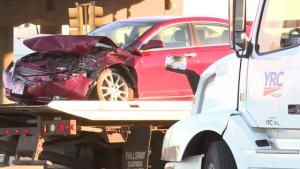 Conmoción en Utah: Niñas escaparon en el carro de sus padres y se estrellaron contra un camión