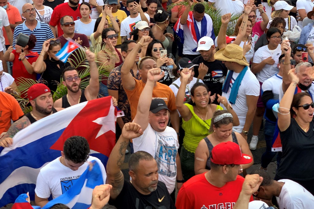 Funcionarios estadounidenses en alerta ante las protestas pacíficas en Cuba
