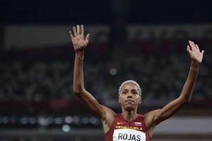 Athletics-Rojas stays on course to make golden leap for Venezuela