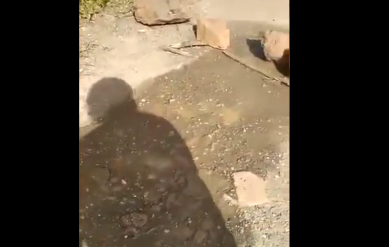 Peligrosa fuga de gas mantiene en vilo a familias en Charallave (Video)