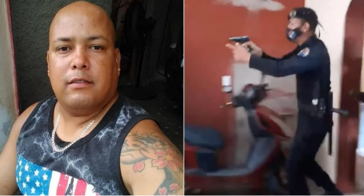Esbirros cubanos dispararon a manifestante en su casa, frente a su familia (Video)