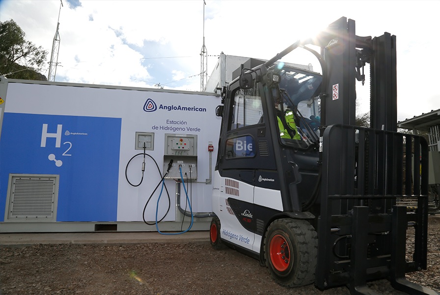 Chile: inauguran estación de hidrógeno verde para vehículos mineros