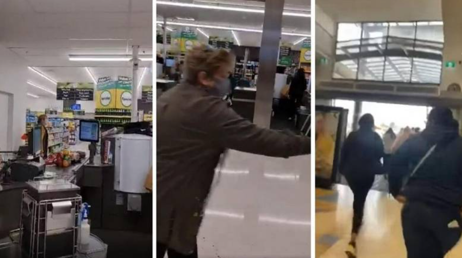 Los angustiantes momentos antes que ultimaran al atacante en Nueva Zelanda (VIDEO)
