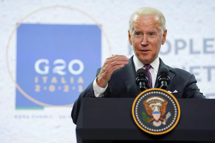 Biden dijo estar decepcionado por el poco compromiso de China y Rusia en la cumbre del G20