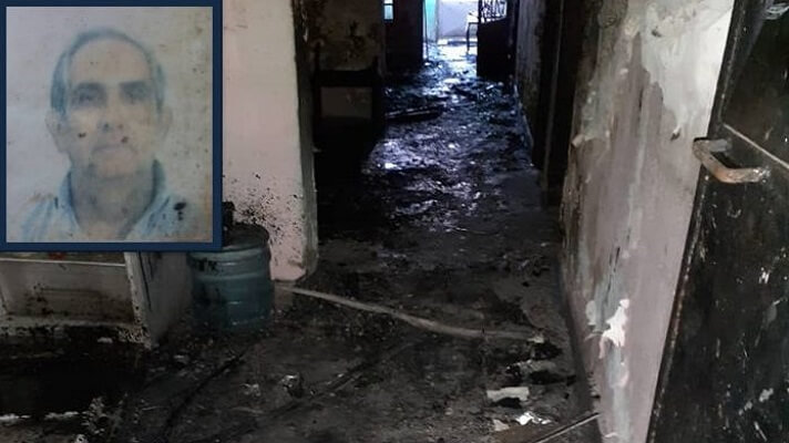 Abuelo perdió la vida en Aragua tras incendio ocasionado porque dejaron una tablet conectada a la corriente (FOTO)