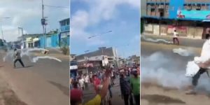 GNB reprime con lacrimógenas protesta de seguidores de Luis Lippa en Apure (VIDEOS)