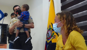 Bebé venezolano raptado en Cali apareció en terapia intensiva en hospital de Guayaquil