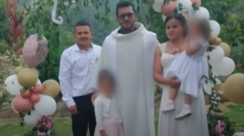 Tragedia marital: Creciente de un río se llevó a la novia y a su hija en Colombia