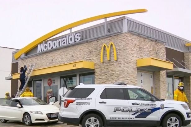 Locura en Utah: Le ordenó a su hijo de cuatro años dispararle a un policía en un McDonald’s