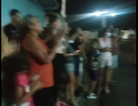 Vecinos de La Charneca protestan y exigen la libertad del empresario Liomar Molleton (VIDEO)