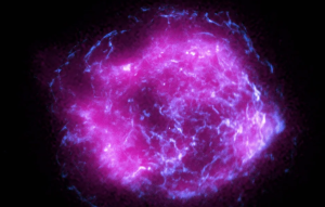 La inédita imagen del estallido de una estrella captada por la Nasa que deslumbra a los científicos