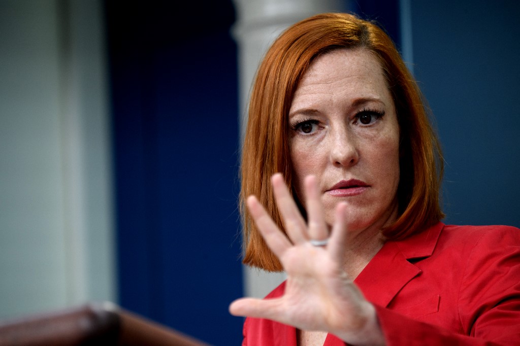 La portavoz de la Casa Blanca, Jen Psaki, a punto de dejar el cargo