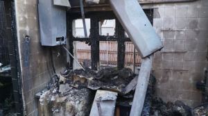 En FOTOS: Así quedó una casa de Kiev tras ser alcanzada por un misil ruso