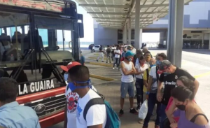 El Metro de Caracas habilitó una ruta playera desde La Paz hasta La Guaira