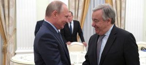 Putin se reunirá con el jefe de la ONU la próxima semana en Moscú