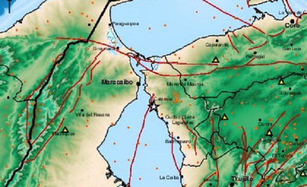 Al menos dos sismos se sintieron en la costa oriental del lago de Maracaibo este #12Abr