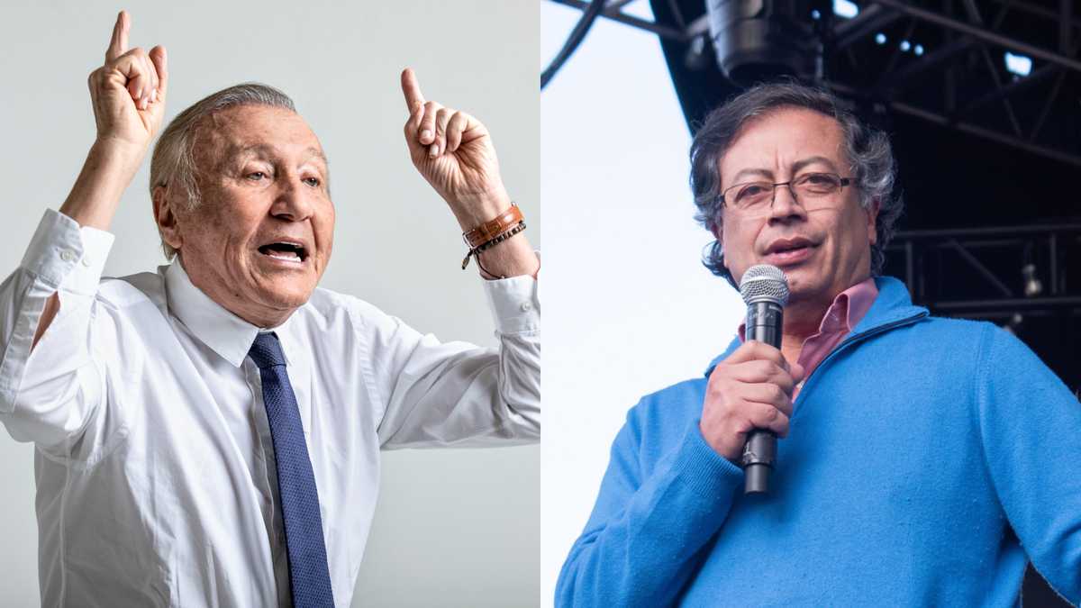 Rodolfo Hernández aventaja por siete puntos a Gustavo Petro en el tracking presidencial