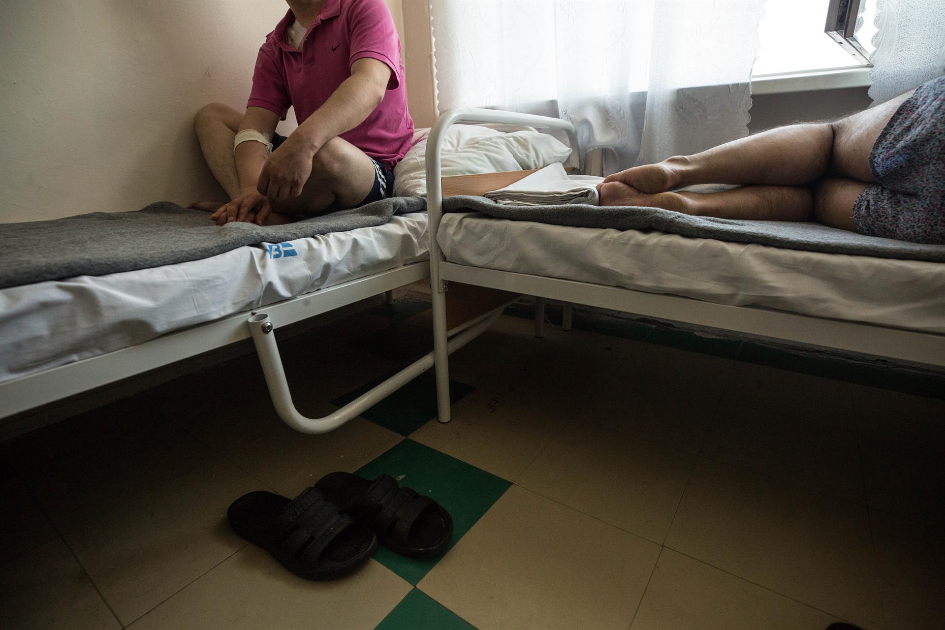 Los duros combates se sienten también en hospitales ucranianos