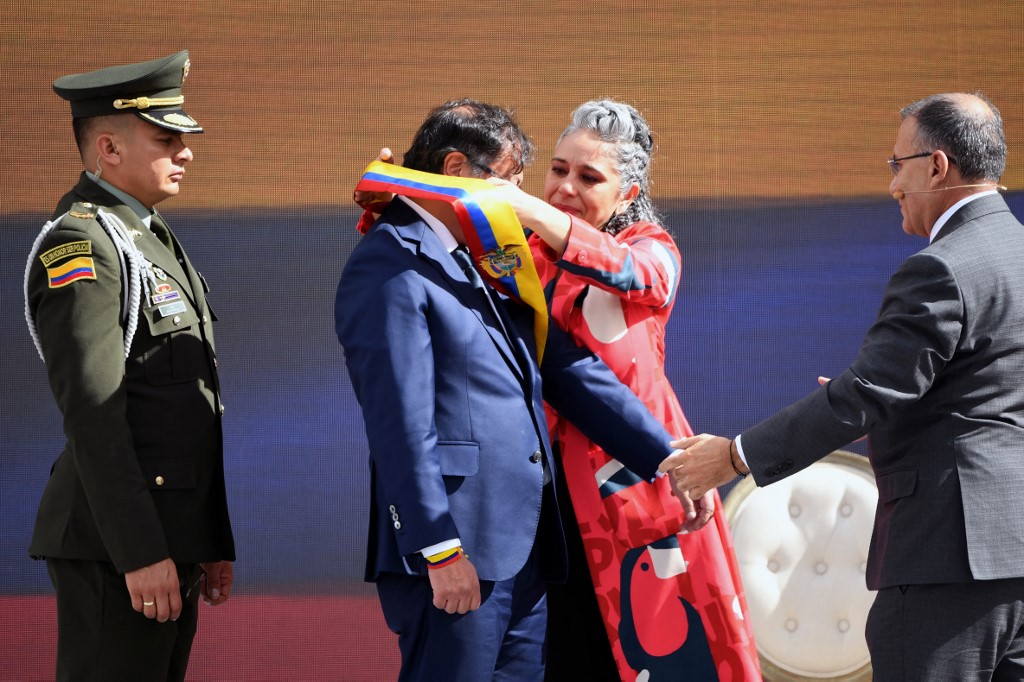 Gustavo Petro se juramentó como presidente de Colombia