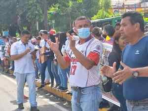 “¡En la calle no hay miedo!”: la consigna que marcó el pancartazo de los trabajadores en Barinas este #11Ago