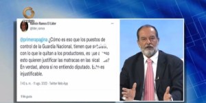 A este diputado chavista se le “chispotearon” las ideas y justificó la matraca policial en las alcabalas del país (VIDEO)