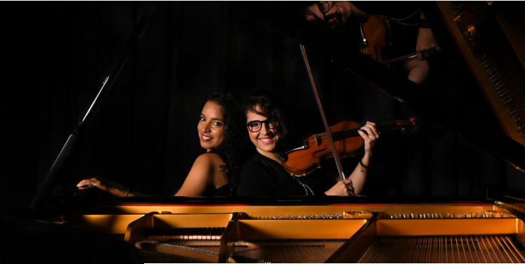 La violinista venezolana Daniela Padrón y la pianista cubana Glenda Del E, fueron nominadas al Latin Grammy