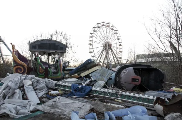 FOTOS: Así es el parque temático más embrujado del mundo, años después de cerrar por el huracán Katrina