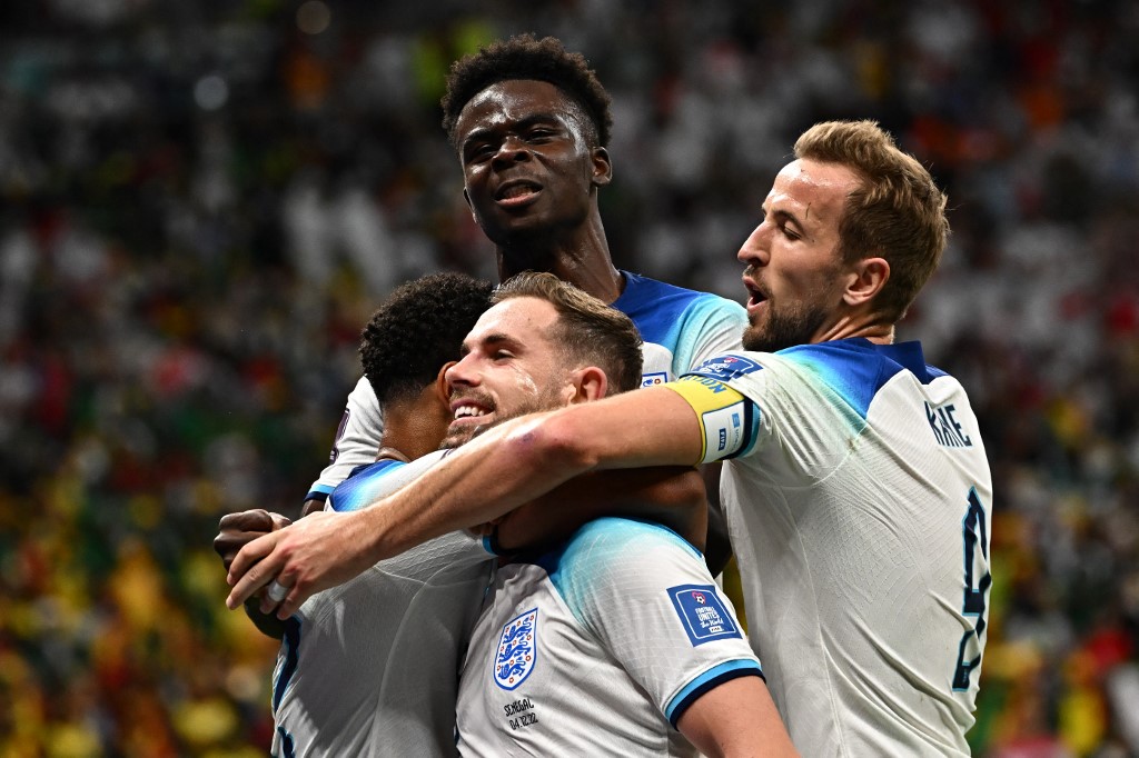 Inglaterra vapuleó a Senegal y se verá las caras con Francia en cuartos final